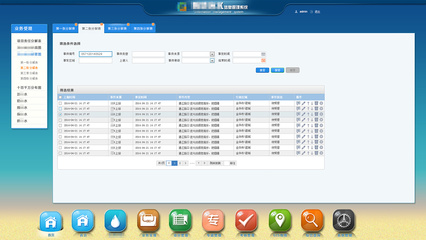 一个后台信息管理系统