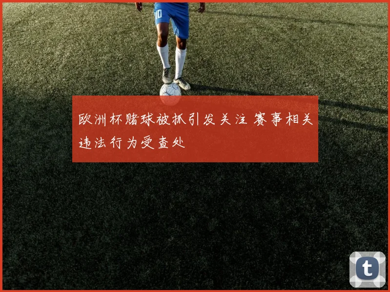 欧洲杯赌球被抓引发关注 赛事相关违法行为受查处