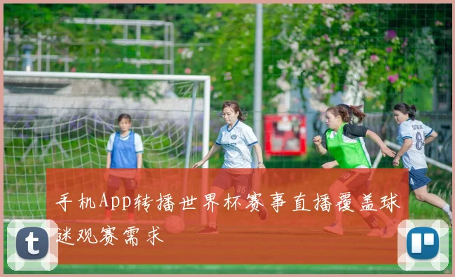 手机App转播世界杯赛事直播覆盖球迷观赛需求